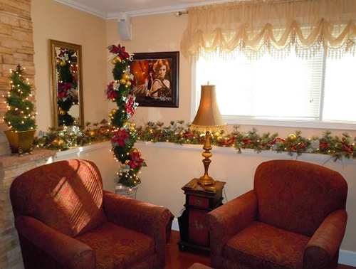Decorate Small Spaces - Idea Gallery - Christmas topiary trees decorations for small spaces